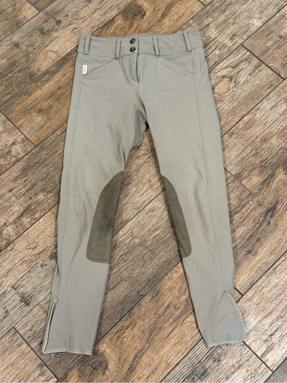 Tailored Sportmans Girls 12 Front Zip Show Breeches